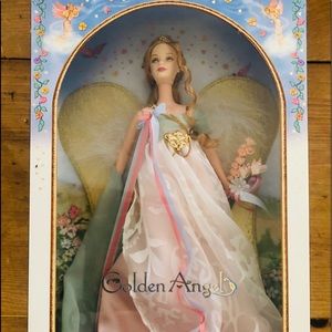 GOLDEN ANGEL BARBIE 2006 NIB